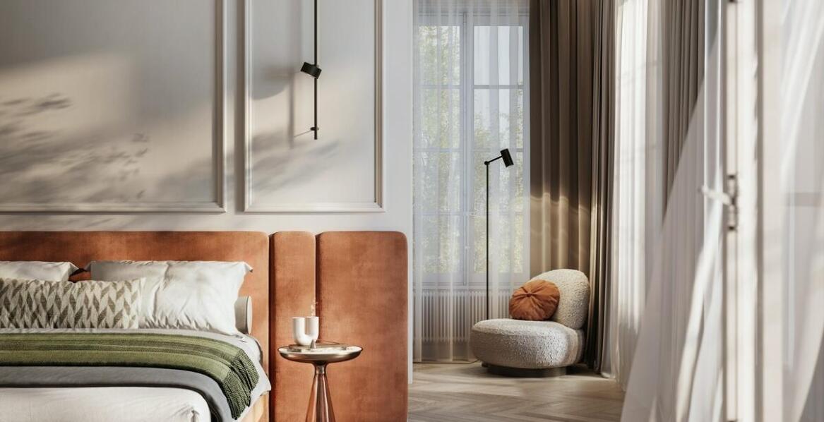 Jasne kolory jako klucz do aranżacji małej sypialni