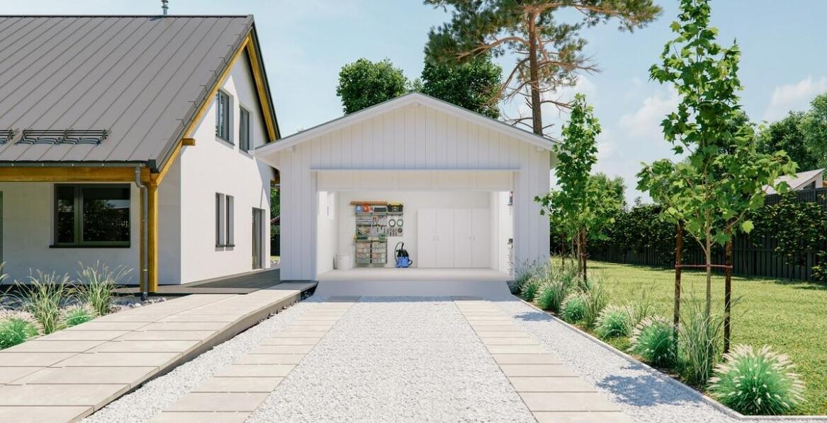 Garaż blaszany 3x5 drewnopodobny a ekologia: wykończenie przyjazne środowisku