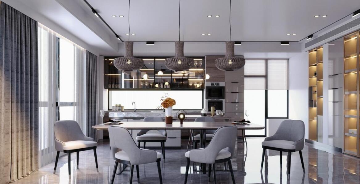 Kwarcowe blaty w kuchni – jak łączyć je z innymi materiałami?