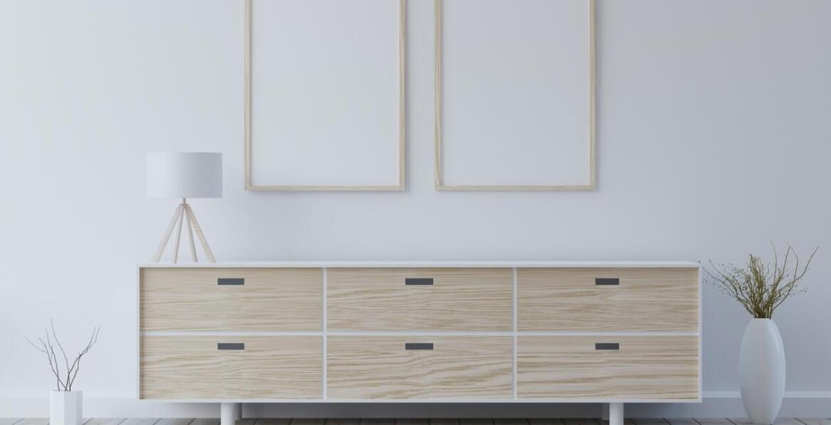 Komoda mango jako element skandynawskiej aranżacji wnętrz