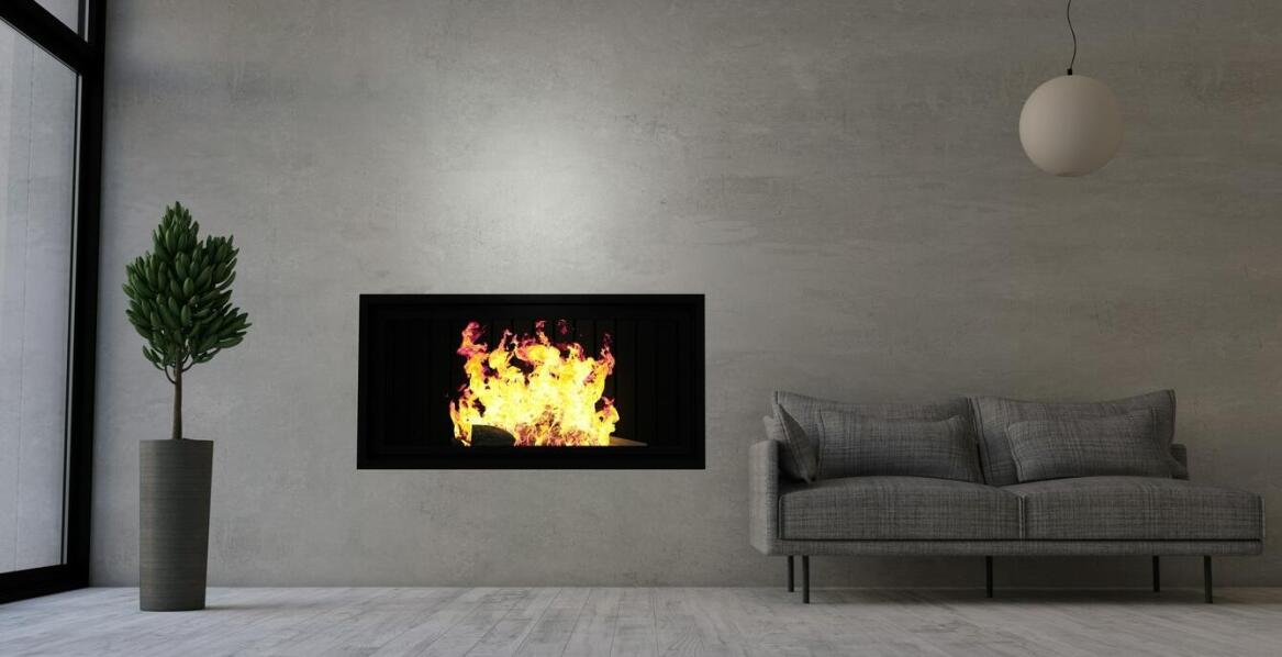 Kominki na biopaliwo jako centralny punkt w minimalistycznym wnętrzu