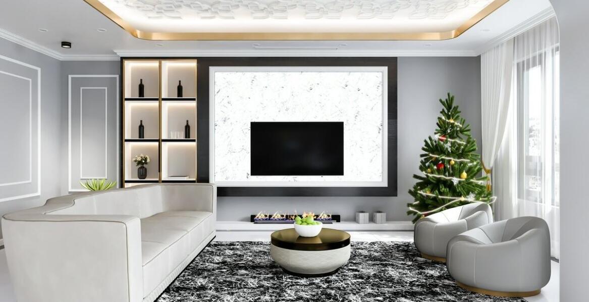 Metalowe stojaki na choinki jako element nowoczesnego designu wnętrz