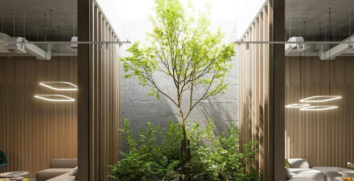 Trawertyn na ścianie w przestrzeniach biurowych – ponadczasowy wybór