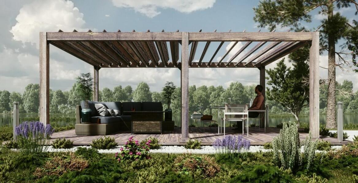 Wpływ wiat drewnianych ogrodowych na komfort użytkowania przestrzeni zewnętrznej