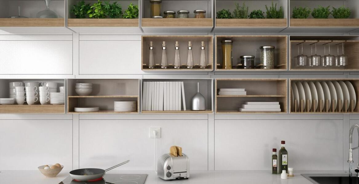 Praktyczne rozwiązania do przechowywania w kuchniach na wymiar