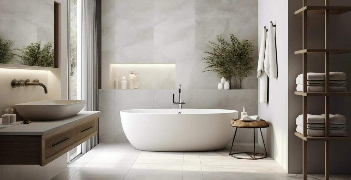 Wie richtet man ein minimalistisches Badezimmer ein?