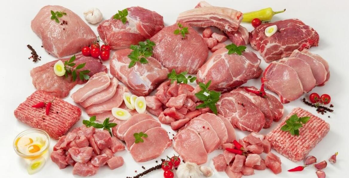 What elements determine the high quality of pork meat?