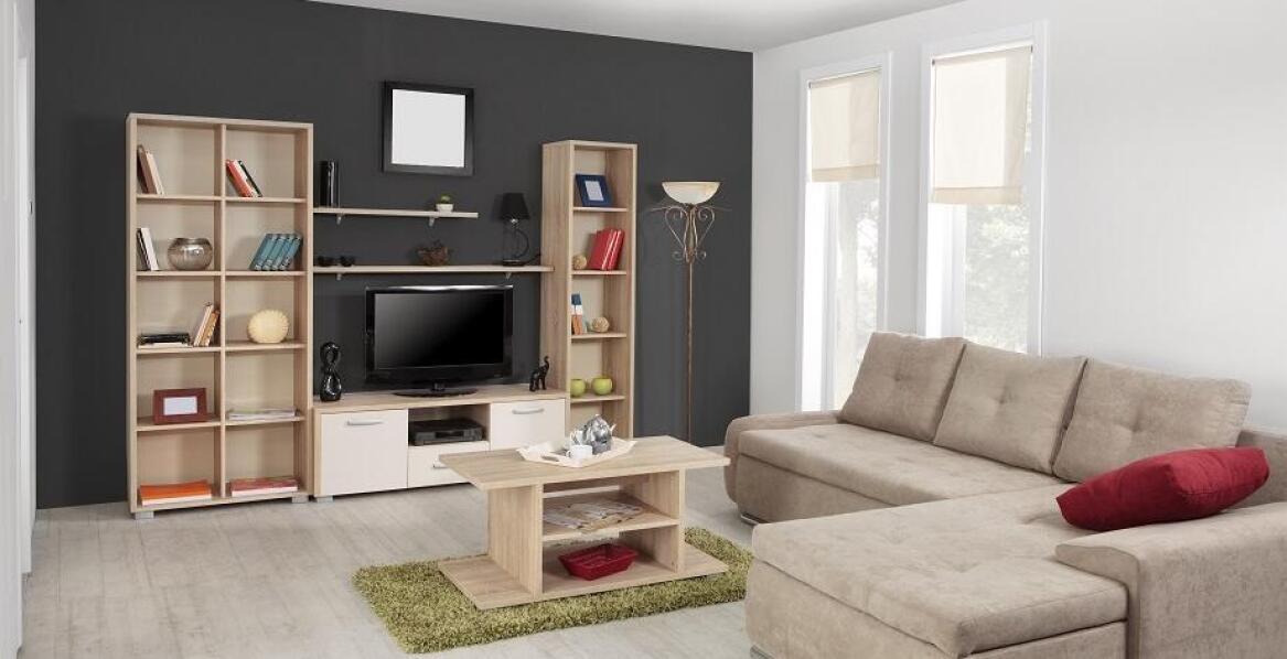 Zalety mebli systemowych w aranżacji salonu – wygoda i styl