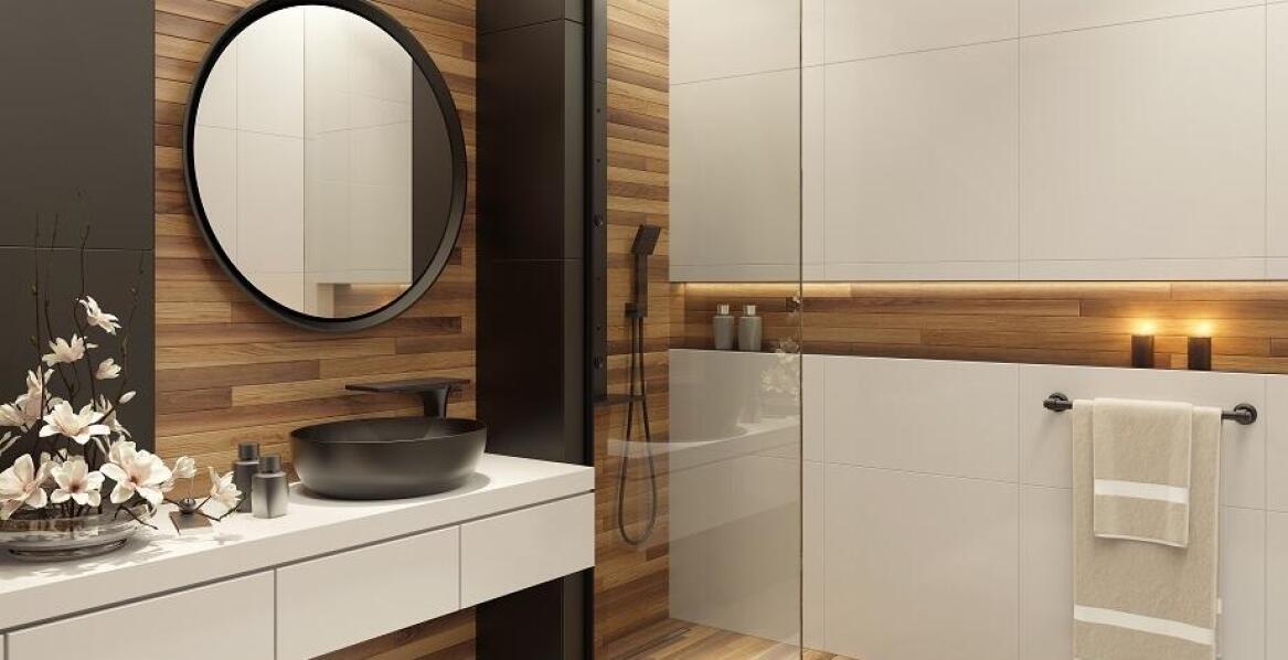 Praktyczne porady na temat pielęgnacji drewna w łazience.