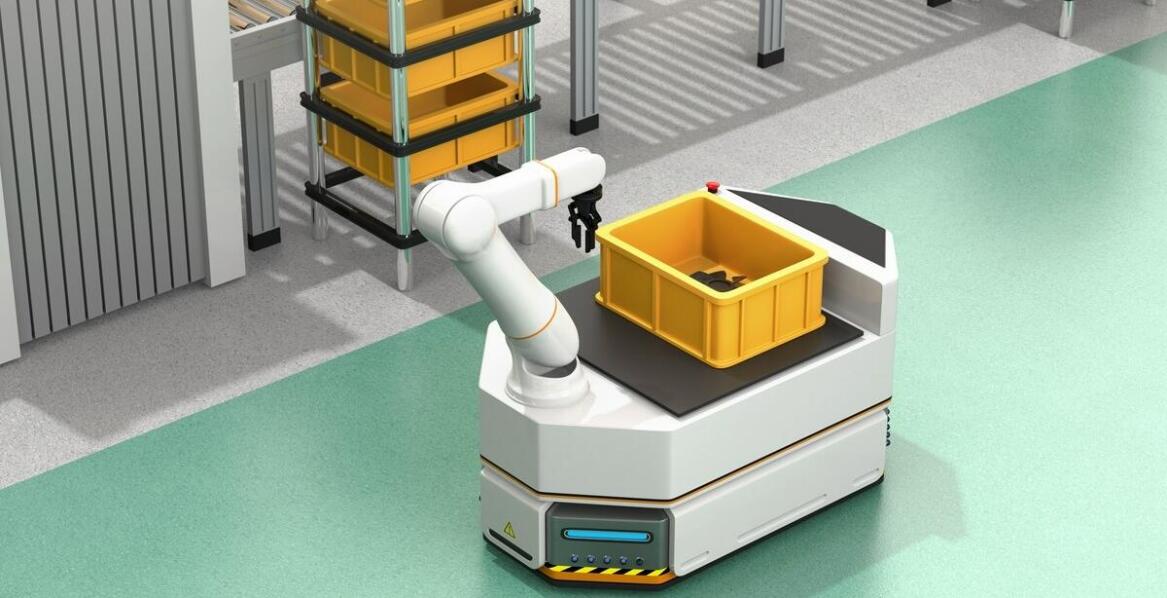 Zastosowanie AGV AMR w skracaniu czasu transportu wewnętrznego