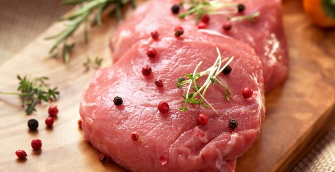 What are pork inner cheeks used for in gastronomy?